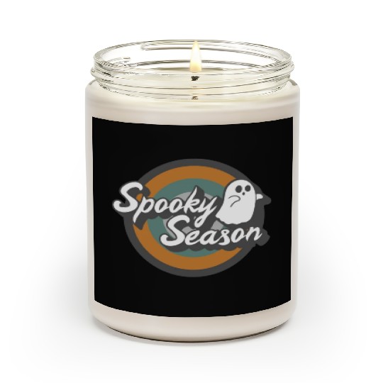 Halloween Scented Candles, Spooky Season Ghost Costume Gift