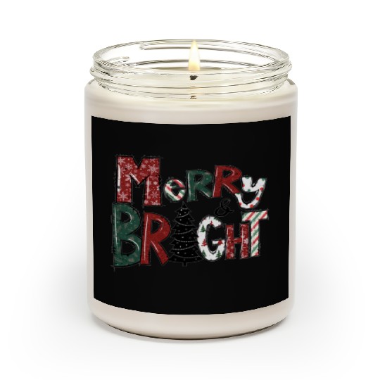 Merry And Bright Scented Candles | Merry Christmas 2022