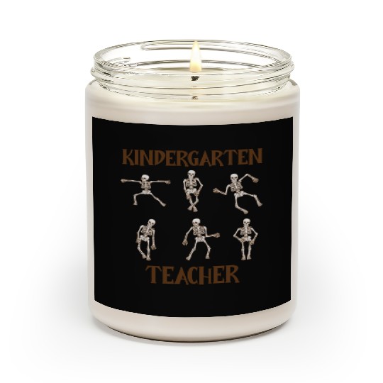 kindergarten teacher halloween Scented Candles