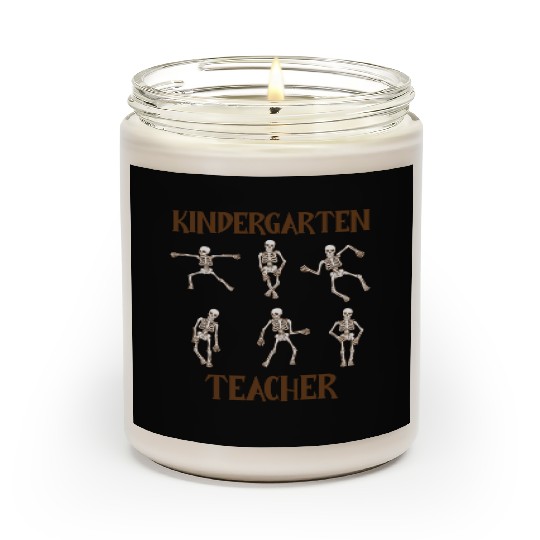 kindergarten teacher halloween Scented Candles
