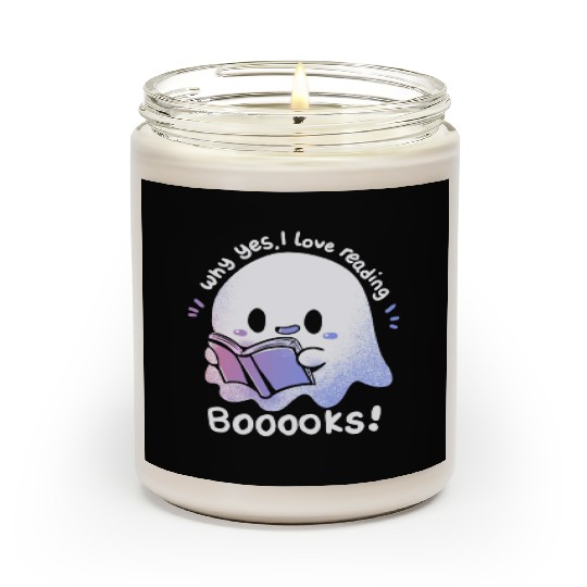 I Love Reading Booooks Scented Candles