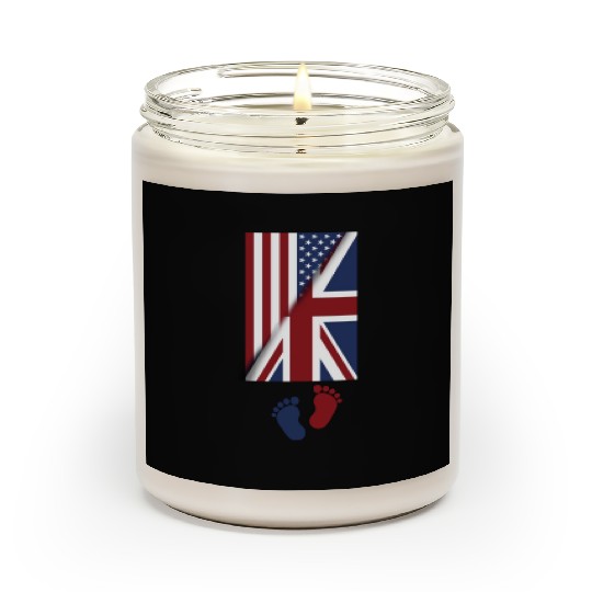 American Union Jack Flag Baby american union jack Scented Candles