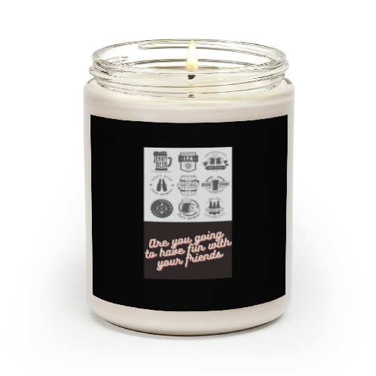 chill Rum with your friends Scented Candles