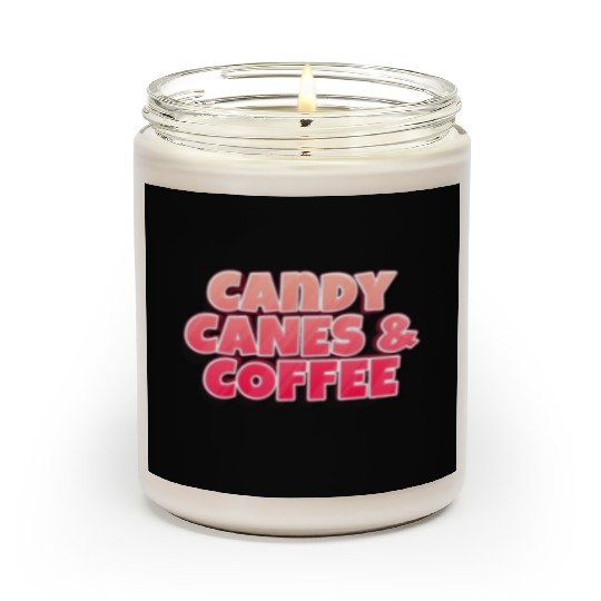 Candy Cane Candy Canes And Coffee Scented Candles