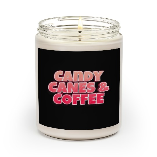 Candy Cane Candy Canes And Coffee Scented Candles