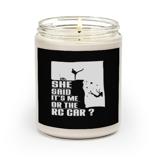 Natural Born RC car Driver Racer Remote Controlled Scented Candles