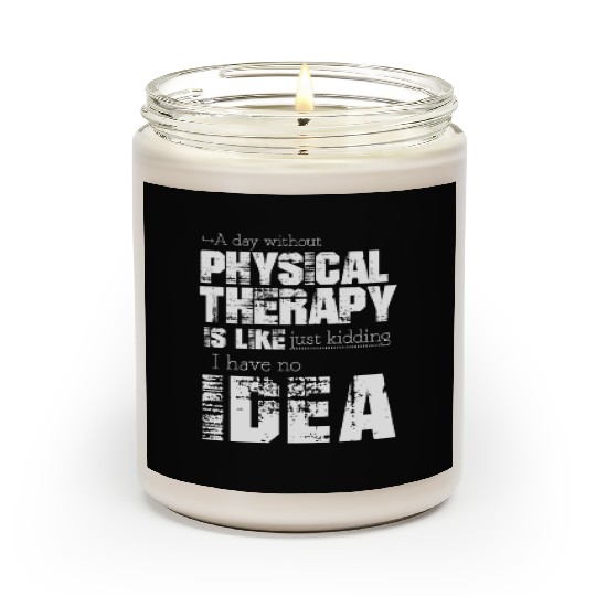 Physical therapy Scented Candles
