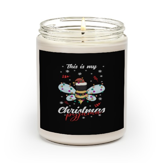 Winter Christmas Pyjama Bee Scented Candles