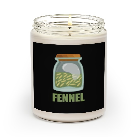 Fennel Spice Flavor Food Cooking Scented Candles