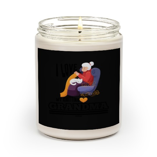 I Love My Grandma Scented Candles