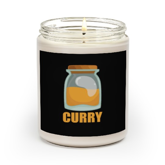Curry Spice Flavor Food Cooking Scented Candles