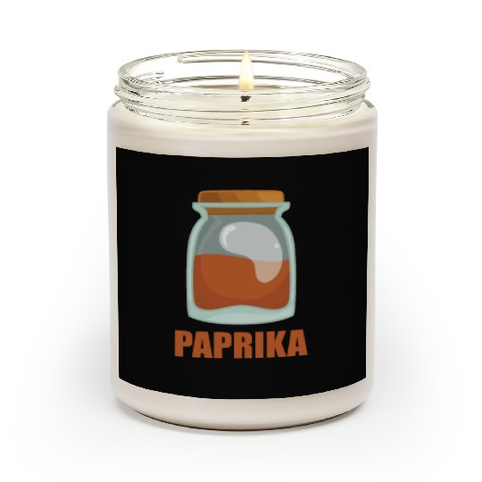 Paprika Spice Flavor Food Cooking Scented Candles
