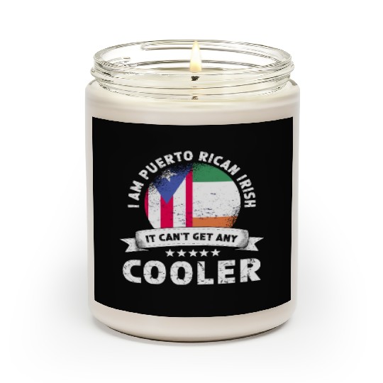 Puerto Rico Flag Ireland Grown Patriot Country Scented Candles