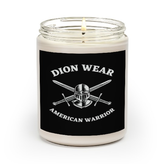 Dion Wear American Warrior Scented Candles