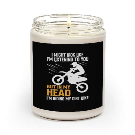 I´M RIDING MY DIRT BIKE Scented Candles