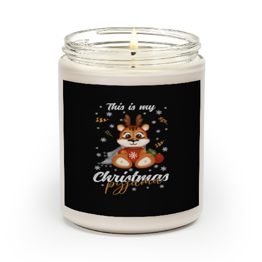 Winter Christmas Pyjama Tiger Scented Candles
