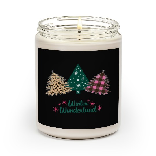 Winter Wonderland - Christmas Trees! Scented Candles