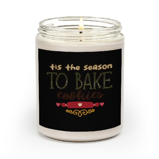 Tis the Season to Bake Cookies Scented Candles