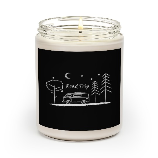 Road trip – your heart beats for camping Scented Candles