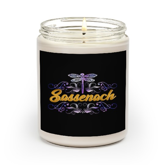 Sassenach Outlander Celtic Gaelic Dragonfly Scented Candles