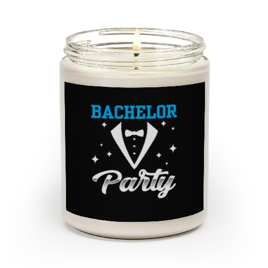 Bachelor Party Team Bride Groom Scented Candles