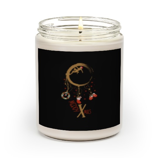 Winter dreamcatcher Christmas Boulder Scented Candles