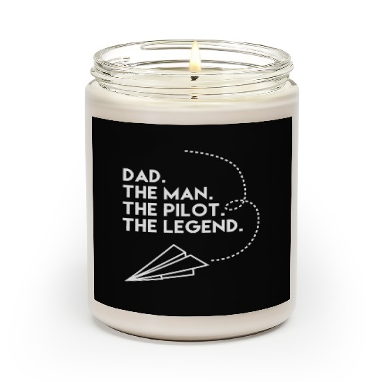 Perfect For Dads Husband Heros In Aviation Scented Candles