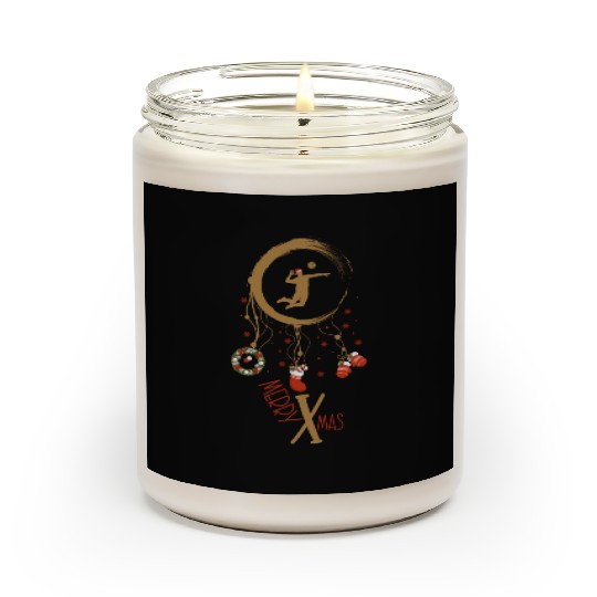 Winter dreamcatcher Christmas Volleyball Scented Candles