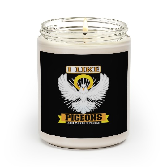 Pigeon Pigeon Racing Pigeon Racer Pigeon Keeper Scented Candles