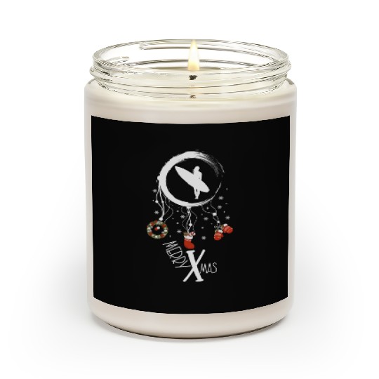 Winter dreamcatcher Christmas Surfer girl Scented Candles
