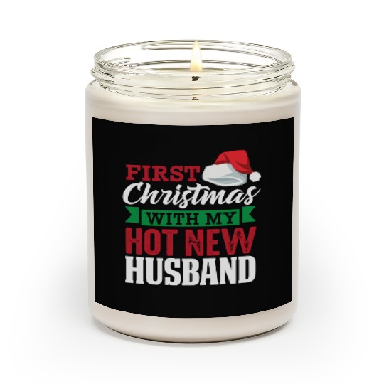 First Christmas With My Hot New Husband Scented Candles