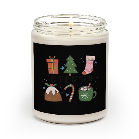 Tis the Season Christmas Scented Candles