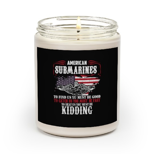 US Military Submarine Scented Candles