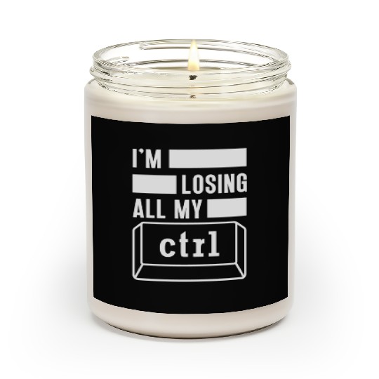 Cyber Security Computer Key Software Engineer Scented Candles