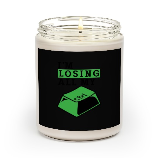 Cyber Security Computer Key Software Engineer Scented Candles