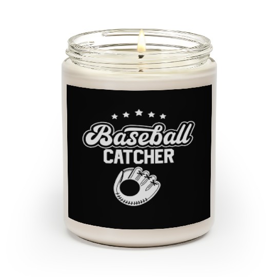 Baseball Catcher Sayings Player Hobby Scented Candles