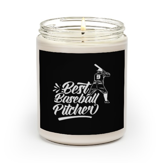 Best Baseball Pitcher Ever Player Sayings Hobby Scented Candles