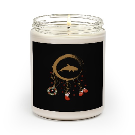 Winter dreamcatcher Christmas Orca Scented Candles