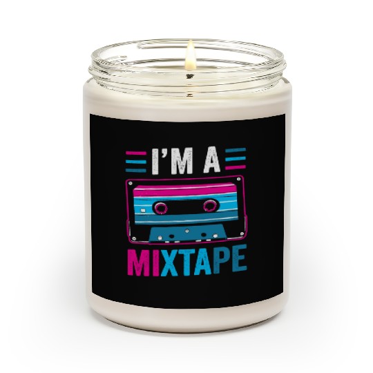 LGBT Funny Mixtape Vintage Retro Cassette Pride Scented Candles