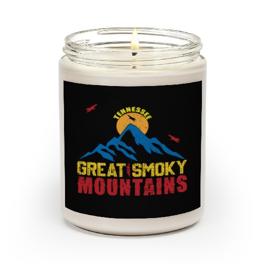 Great Smoky Mountains Tennessee Mountain Hiking Scented Candles