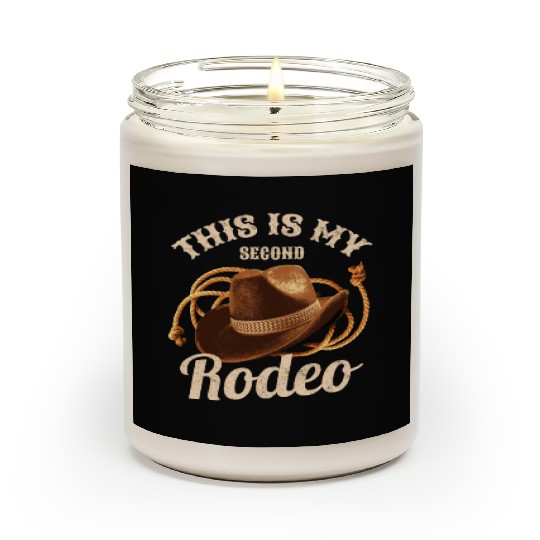 Rodeo Bull Riding Livestock Show Farmer Cattle Scented Candles