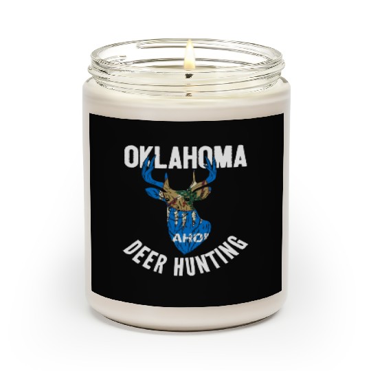 Oklahoma Deer Hunting Buck Stag Hunter Scented Candles