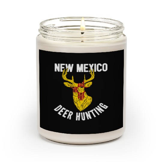 New Mexico Deer Hunting Buck Stag Hunter Scented Candles