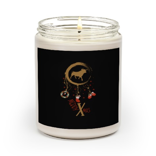 Winter dreamcatcher Christmas Bull Scented Candles