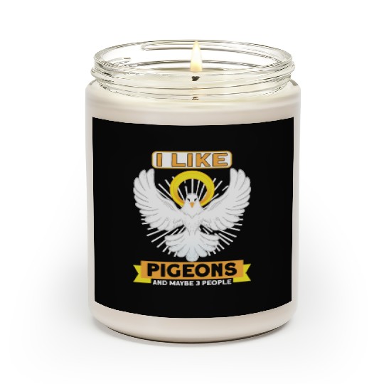 Pigeon Pigeon Racing Pigeon Racer Pigeon Keeper Scented Candles