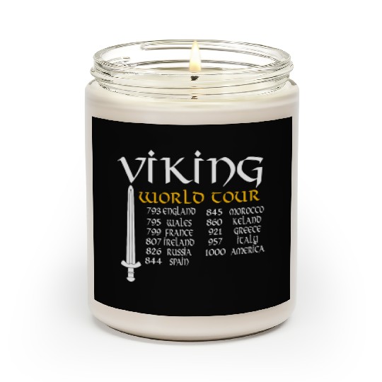 Viking World Tour Scented Candles