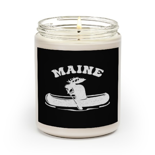 Maine , Paddling Moose Scented Candles