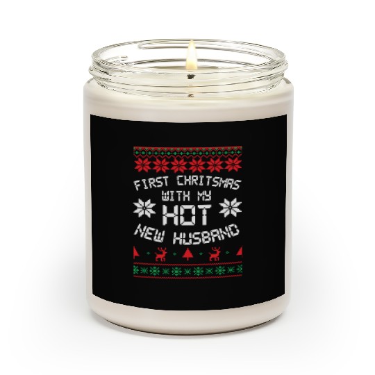 First Christmas With Hot New Husband Scented Candles