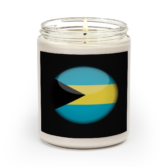 Bahamas Flag Scented Candles