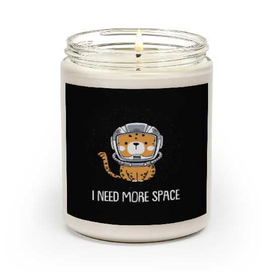 Jaguar Astronaut I Need More Space Scented Candles